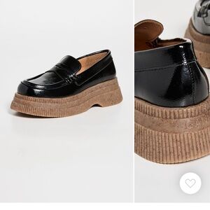 Ganni creepers wallaby loafer size 37, worn once great condition